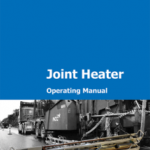Joint Heater Operating Manual
