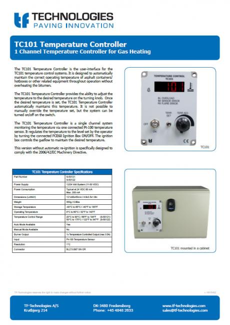 TC101 Temperature Controller